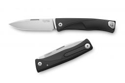 LIONSTEEL Thrill Slip-joint TL A BS Knife M390 Stainless & Black Aluminum