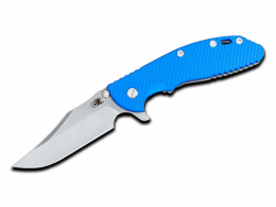 HINDERER XM-24 4.0 Frame Lock Knife CPM 20CV Stainless & Blue G10 & Titanium