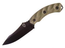 Southern Grind Jackal Fixed Blade Knife OD Green G-10 8670M Carbon SG05070203-01
