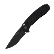 SOG Banner Knife Black Anodized Aluminum S35VN Stainless BA1001-BX Pocket Knives