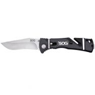 SOG Knives Trident Elite Black GRN AUS-8 Stainless TF101-BX Pocket Knife
