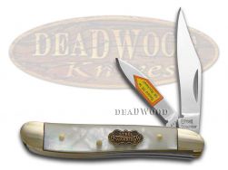 Steel Warrior Peanut Knife Genuine Salt Water Mother of Pearl Pocket SW-107SMOP