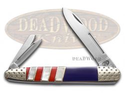 Silverhorse Whittler Knife American Flag Series Stainless SHS-140RWB