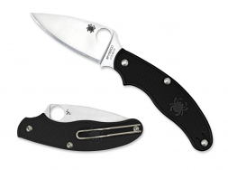 Spyderco UK Penknife SlipIt Black FRN BD1N Stainless C94PBK Pocket Knives