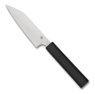 SPYDERCO Petty Paring Knife K15PBK CTS BD1N Stainless Steel Black Polypropylene
