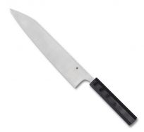 Spyderco Wakiita Gyuto Knife Kitchen Cutlery Black G-10 BD1N Stainless K19GP