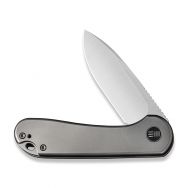 WE KNIFE Elementum 18062X-1 Knife CPM 20CV Stainless Steel & Gray 6AL4V Titanium