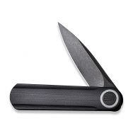 WE KNIFE Eidolon Liner Lock 19074A-D Knife Black CPM 20CV Stainless & Black G10