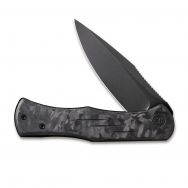 WE KNIFE Primoris Frame Lock 20047B-1 Knife Black CPM 20CV & Marble Carbon Fiber
