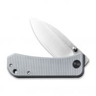WE KNIFE Banter Liner Lock 2004E Knife CPM S35VN Stainless Steel & Gray G10