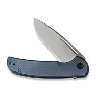 WE KNIFE Beacon 20061B-2 Knife CPM 20CV Stainless Steel & Blue 6AL4V Titanium