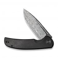 WE KNIFE Beacon 20061B-DS1 Knife Hakkapella Damasteel & Black Titanium
