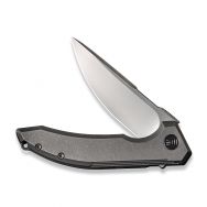 WE KNIFE Quixotic Frame Lock 21016-1 Knife 20CV Stainless Steel & Gray Titanium