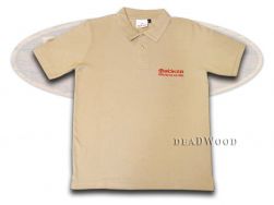 Boker Tree Brand Small Premium Desert Beige Cotton Polo Shirt 09BO170