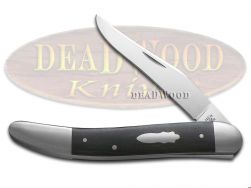 Case xx Knives Tony Bose Old Dog Ebony Wood 154CM Stainless 10793 Pocket Knife