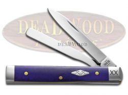 Case xx Knives Baby Doc Ultra Violet Bone 12508 Stainless 1/500 Pocket Knife