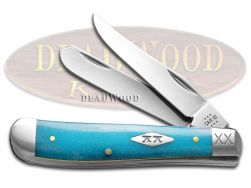 Case XX Canoe Smooth Caribbean Blue Bone Stainless Steel 1/500 Pocket ...