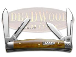 Case XX Knives Small Congress Antique Bone Stainless Steel 1/500 Pocket Knife