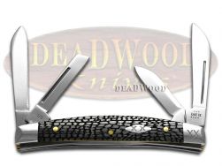 Case xx Knives Small Congress Gray Alligator Skin 1/500 Stainless Pocket Knife