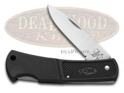 Case xx Lightweight Black Zytel Small Lockback Stainless Pocket Knife 156 Knives