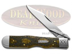Case xx Cheetah Knife Diamondback Antique Bone 1/500 Stainless Pocket Knives