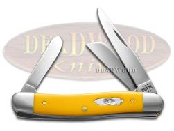 Case xx Knives Stockman Sunflower Yellow Synthetic 22173 Stainless Pocket Knife