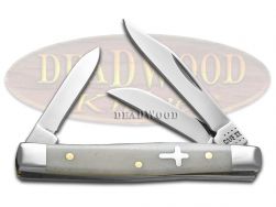 Case xx Knives Cross Shield Small Stockman Natural Bone 22592 Stainless