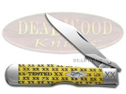 Case xx Knives Cheetah 1/500 'Tested XX' Yellow Bone Stainless Pocket Knife