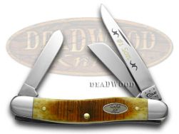 Case xx No. 1 Son Med Stockman Knife Sawcut Antique Bone Stainless Pocket Knives