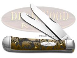 Case xx Wildlife Series Bear Antique Bone Trapper 1/500 58182BEAR Pocket Knife
