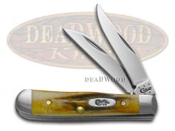 Case xx Knives Tiny Trapper Genuine Deer Stag Stainless Pocket Knife 05968