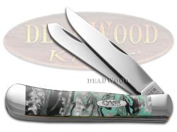 Case xx Knives Trapper Arctic Corelon Stainless 6073ATC Pocket Knife CA6073 ATC