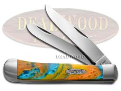 Case xx Trapper Knife Feather McCall Corelon Stainless 6073FMC Pocket Knives