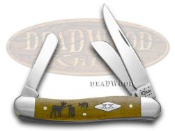 Case xx Medium Stockman Knife The Rut Antique Bone 1/500 Stainless Pocket