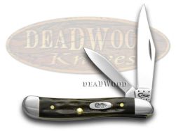 Case xx Knives Peanut Jigged Genuine Buffalo Horn Stainless Pocket Knife 65014