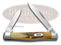 Case xx Knives Small Pen Genuine Sambar Stag Handle Stainless Pocket Knife 00088