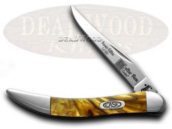 Case xx Knives Toothpick Butter Rum Genuine Corelon 1/500 Stainless 910096BR