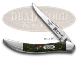 Case xx Knives Toothpick Rain Forrest Genuine Corelon 1/500 Stainless 910096RF