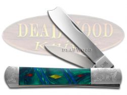 Case xx Razor Jack Diamond Christmas Green Blue Red Yellow 1/500 Pocket Knife
