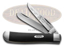 Case xx Mini Trapper Knife America's Black Coal Corelon 1/1200 Stainless 9207ABC