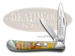 Case xx Knives Peanut Slant Series Rainbow Corelon 1/2500 Stainless S9220RB