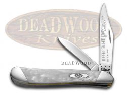 Case xx Knives Peanut Slant Series White Pearl Corelon 1/2500 Stainless S9220WP