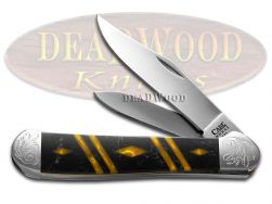 Case xx Copperhead Diamond Black Pearl Pot of Gold Corelon 1/500 Pocket Knife