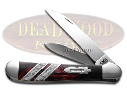 Case xx Vault Copperhead Man in Black White Pearl Corelon 1/250 Pocket Knife