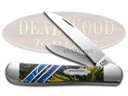Case xx Vault Copperhead Morning Mist Sapphire Blue Corelon 1/250 Pocket Knife