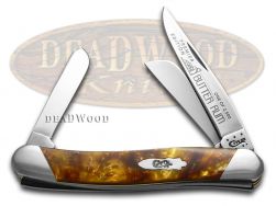 Case xx Knives Medium Stockman Slant Series Butter Rum Corelon 1/2500 S9318BR