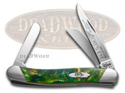 Case xx Knives Medium Stockman Slant Series Cat's Eye Corelon 1/2500 S9318CE