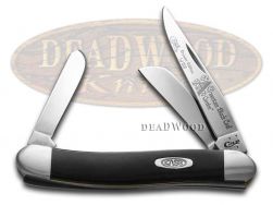 Case xx Med Stockman Knife America's Black Coal Corelon 1/1200 Stainless 9318ABC