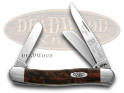 Case xx Medium Stockman Knife Black Lava Genuine Corelon 1/500 Stainless 9318BKL