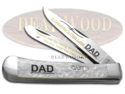 Case xx Trapper Knife Daughters First Love Dad White Pearl 1/500 Stainless